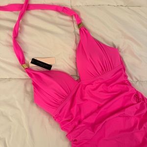 Brand new Victoria Secret hot pink one piece swimsuit